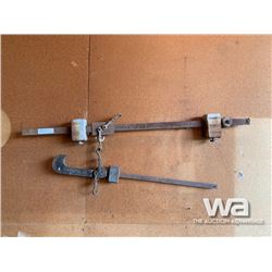 (2) ANTIQUE BEAM SCALES