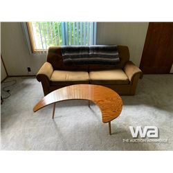 COUCH, CHAIR, & COFFEE TABLE