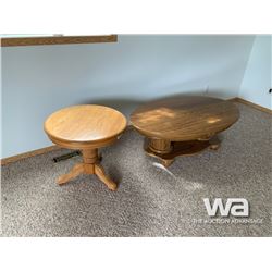 COFFEE TABLE & SIDE TABLE