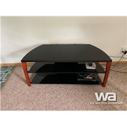 BLACK TV STAND
