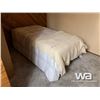Image 2 : SINGLE MATTRESS & METAL FRAME
