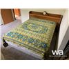 Image 2 : DOUBLE BED WITH HEAD BOARD & CLOCK