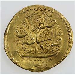 QAJAR: Fath 'Ali Shah, 1797-1834, AV toman (4.52g), Isfahan, AH1233. VF-EF
