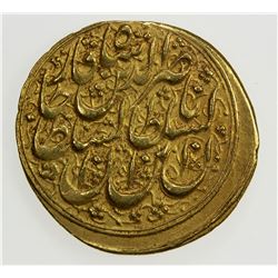 QAJAR: Nasir al-Din Shah, 1848-1896, AV toman (3.37g), Tabriz, AH1271. EF