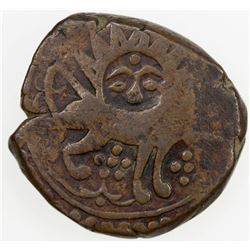 CIVIC COPPER: AE falus (18.13g), Qazwin, AH(11)30, A-3254, EF.