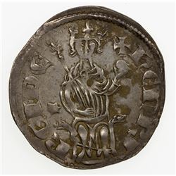 CRUSADERS: KINGDOM OF CYPRUS: Henry II, 2nd reign, 1310-1324, AR gros (4.63g). EF