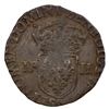Image 1 : FRANCE: Henri III, 1574-1589, AR quart d'ecu (9.35g), Rennes, 1584. VF