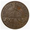 Image 1 : GERMAN EAST AFRICA: Wilhelm II, 1888-1918, AE 5 heller, 1908-J. AU