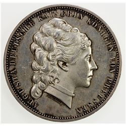 COLOGNE: AR medal (35.80g), 1875, International Horticultural Exhibition, AU