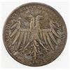 Image 1 : FRANKFURT: AR 2 gulden, 1848, KM-338, Archduke Johann of Austria Elected as Vicar, Choice EF