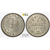 Image 1 : FRANKFURT: AR kreuzer, 1863, KM-367, a lovely example! PCGS graded MS65.