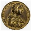 Image 2 : LORRAINE: Karl Alexander (1738-1780), brass medal, 1744, Transition of the Austrian Troops, EF-AU