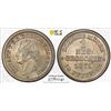 Image 1 : SAXONY: Johann, 1854-1873, AR groschen, 1871-B. PCGS MS65