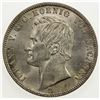 Image 2 : SAXONY: Johann, 1854-1873, AR thaler, 1871. UNC