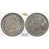 Image 1 : GERMANY: Kaiserreich, 5 pfennig, 1908-E. PCGS MS66