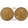 Image 1 : GERMANY: Weimar Republic, 50 rentenpfennig, 1924-A. PCGS MS65