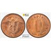 Image 1 : GERMANY: Third Reich, AE pfennig, 1939-A. PCGS MS65