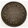 Image 2 : GREAT BRITAIN: George III, 1760-1820, AR 3 shilling token, 1814. F-VF