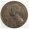 Image 1 : GREAT BRITAIN: George V, 1911-1936, AR coronation medal (12.44g), 1911