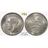 Image 1 : GREAT BRITAIN: George V, 1910-1936, AR shilling, 1919. PCGS MS65