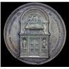 Image 2 : ITALY: PAPAL STATES: Leo XIII, 1878-1903, AR medal (38.67g), 1891. UNC
