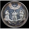 Image 1 : ITALY: VATICAN: Benedict XV, 1914-1922, AR medal (35.14g), 1920. AU