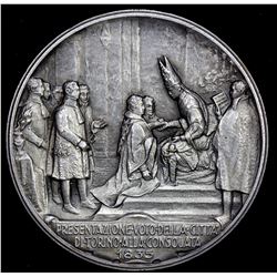 ITALY: VATICAN: medal (30.85g), ND [1935]. AU
