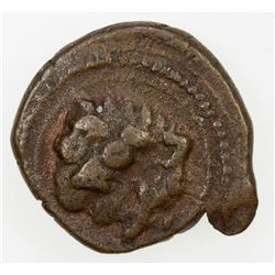ITALY: SICILY: William II, 1166-1189, AE follaro. VF-EF