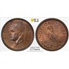 Image 1 : LUNDY: AE puffin, 1929. PCGS MS64
