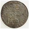 Image 2 : NETHERLANDS: WEST FRIESLAND: AR silver ducat (28.08g), 1794. AU