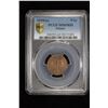 Image 2 : POLAND: Republic, AE 5 groszy, 1939, KM-10a, a lovely example! PCGS graded MS65 RD.