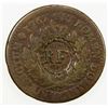 Image 1 : UNITED STATES: AE 3 sols, 9 deniers, ND [1793], "RF" countermark, Fine