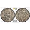 Image 1 : UNITED STATES: 10 cents, 1907, PCGS graded AU55, Barber type