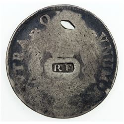 UNITED STATES: AR 25 cents trade token. VF