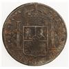 Image 2 : CHINA: CHOPMARKED COINS: MEXICO: Carlos IV, 1791-1808, AR 8 reales, 1805-Mo. F