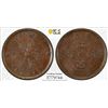Image 1 : CHINA: KIANGSI: Republic, AE 10 cash, CD1912, Y-412a.1, CCC-296, glossy brown luster, PCGS graded MS