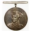 Image 1 : BAHAWALPUR: Sadiq Muhammad Khan V, 1907-1947, AR medal (23.07g), AH1342/1924. AU