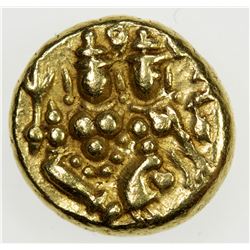 MYSORE: Haidar, 1761-1782, AV pagoda (3.41g). VF