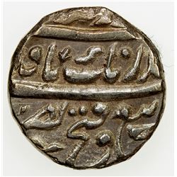 SIKH EMPIRE: AR rupee, Anandghar, VS1842 (1785). VF