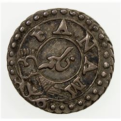 MADRAS PRESIDENCY: AR fanam (0.90g), ND (1808). EF