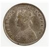 Image 1 : BRITISH INDIA: Victoria, Empress, 1876-1901, AR 1/2 rupee, 1878(c). EF
