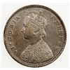 Image 1 : BRITISH INDIA: Victoria, Empress, 1876-1901, AR 1/2 rupee, 1884(b). EF
