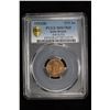Image 2 : BRITISH INDIA: George V, 1910-1936, AE 1/12 anna, 1923(b). PCGS MS67