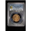 Image 2 : BRITISH INDIA: George V, 1910-1936, AE 1/4 anna, 1926(b). PCGS MS66