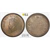 Image 1 : BRITISH INDIA: George VI, 1936-1947, AR rupee, 1940(b)