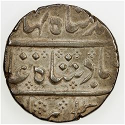 FRENCH INDIA: AR rupee, Arkat, year 6, KM-8, VF.
