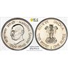 Image 1 : INDIA: Republic, 1 rupee, [1969]-B, Birth of Mahatma Gandhi, PCGS PF64
