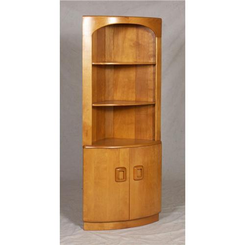 Haywood Wakefield Corner Cabinet Modern