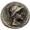 Image 1 : BACTRIA: Eukratides I Megas, ca. 170-145 BC, AR drachm (3.77g), VF