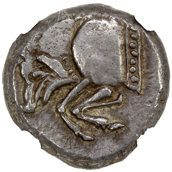 LYCIAN DYNASTS: Uncertain Dynast, AR stater (9.09g), ca. 520-480 BC, NGC graded Choice VF
